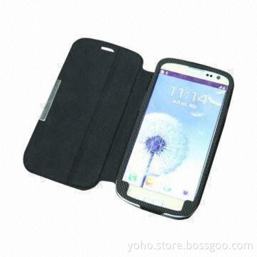Leather Case for Samsung Galaxy Note 9300, Can be Stand with Any Degree, Three Magnetic Inside
